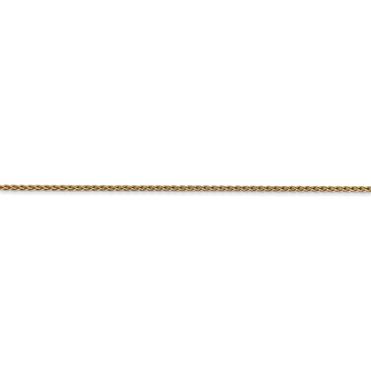 14k 1.2mm Parisian Wheat Chain-2