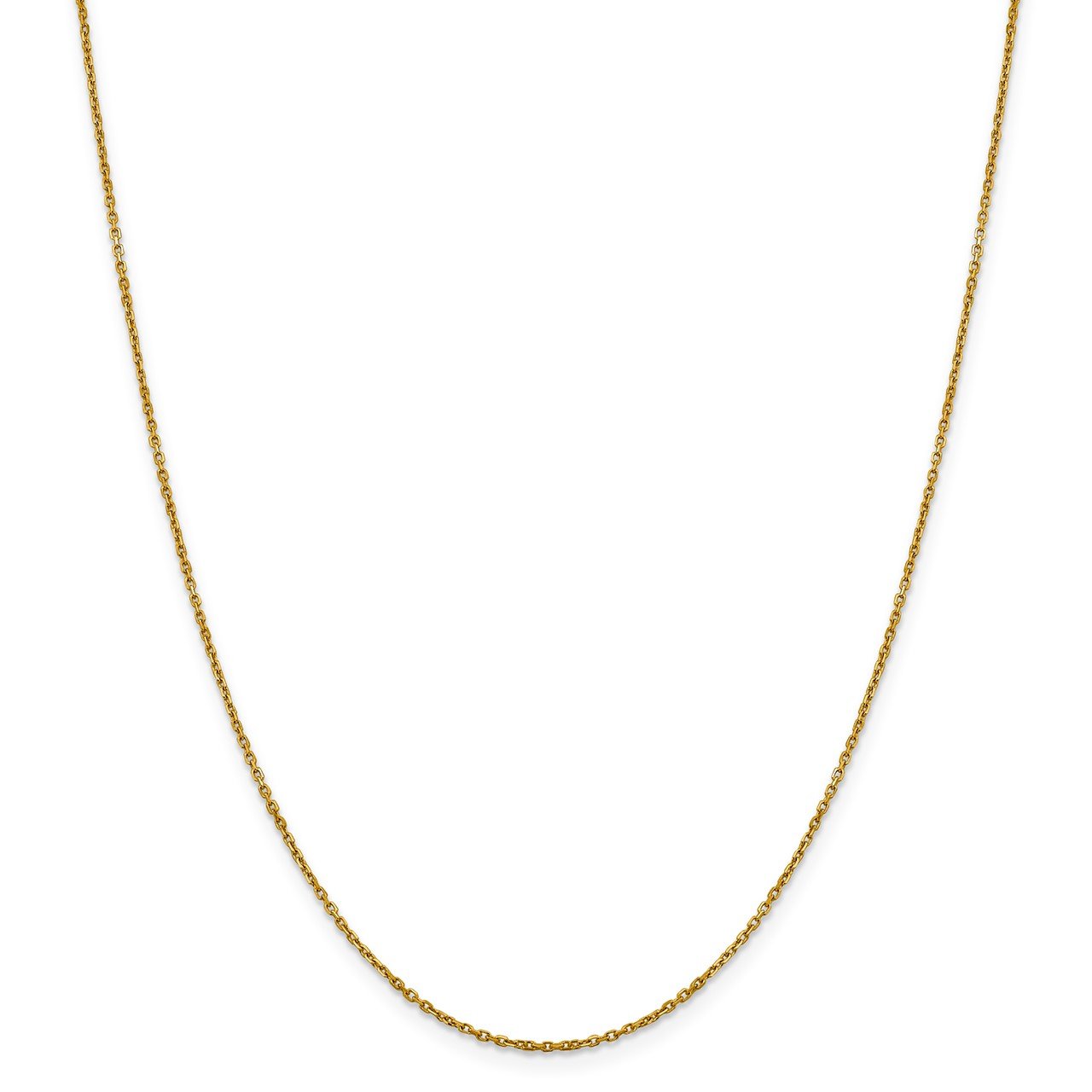 Leslie's 14K 1.25mm D/C Rolo Chain