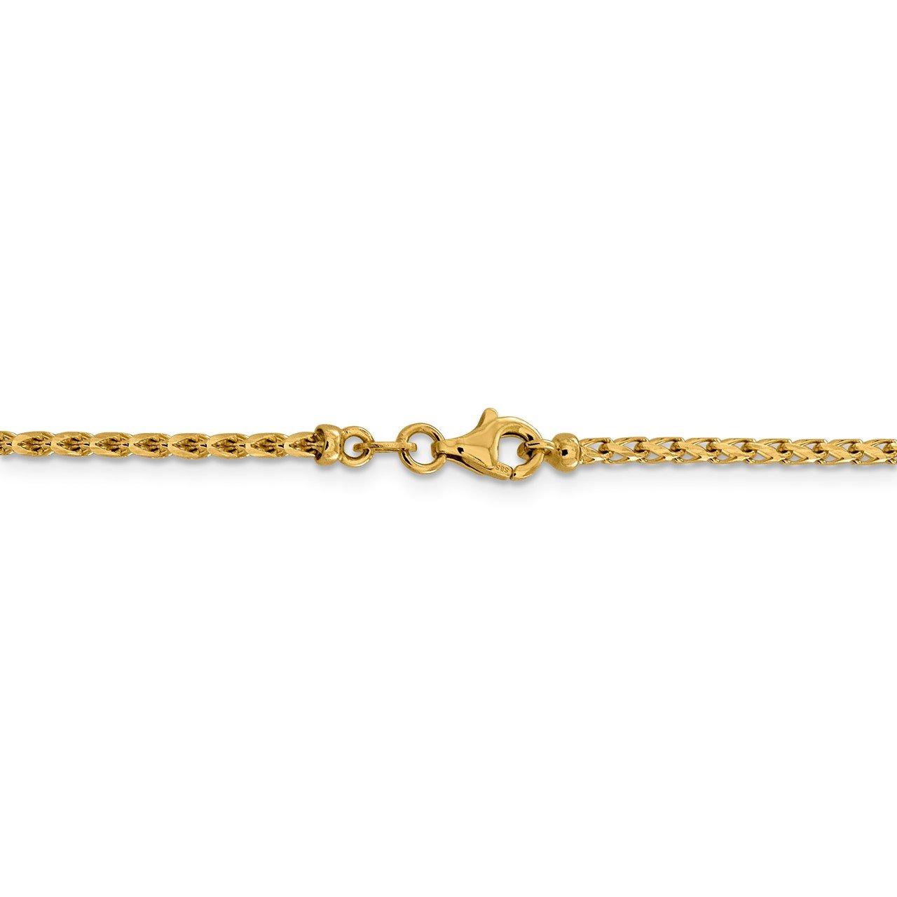 Leslie's 14K 2.1mm D/C Open Franco Chain-3