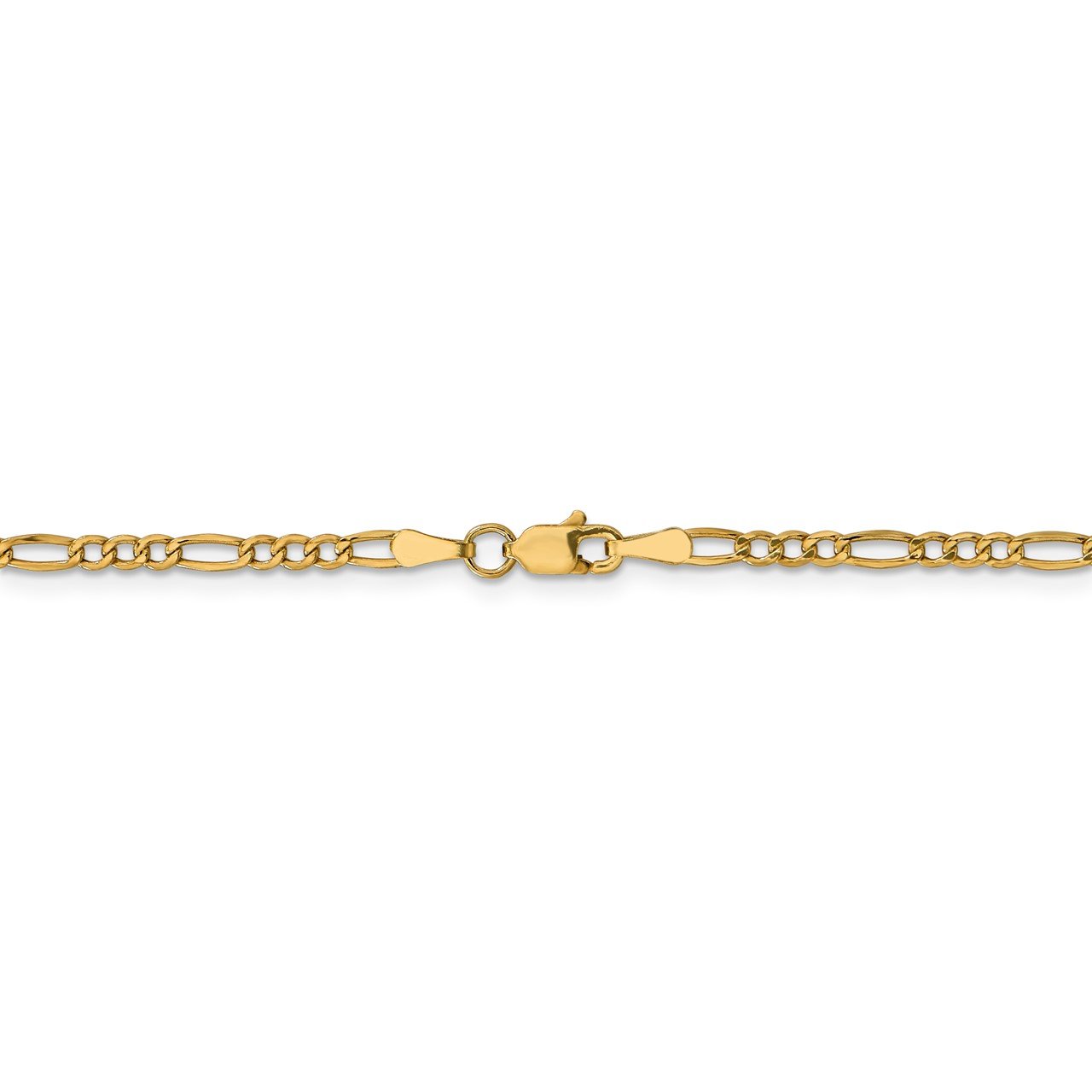 Leslie's 14K 2.5mm Figaro Chain-3