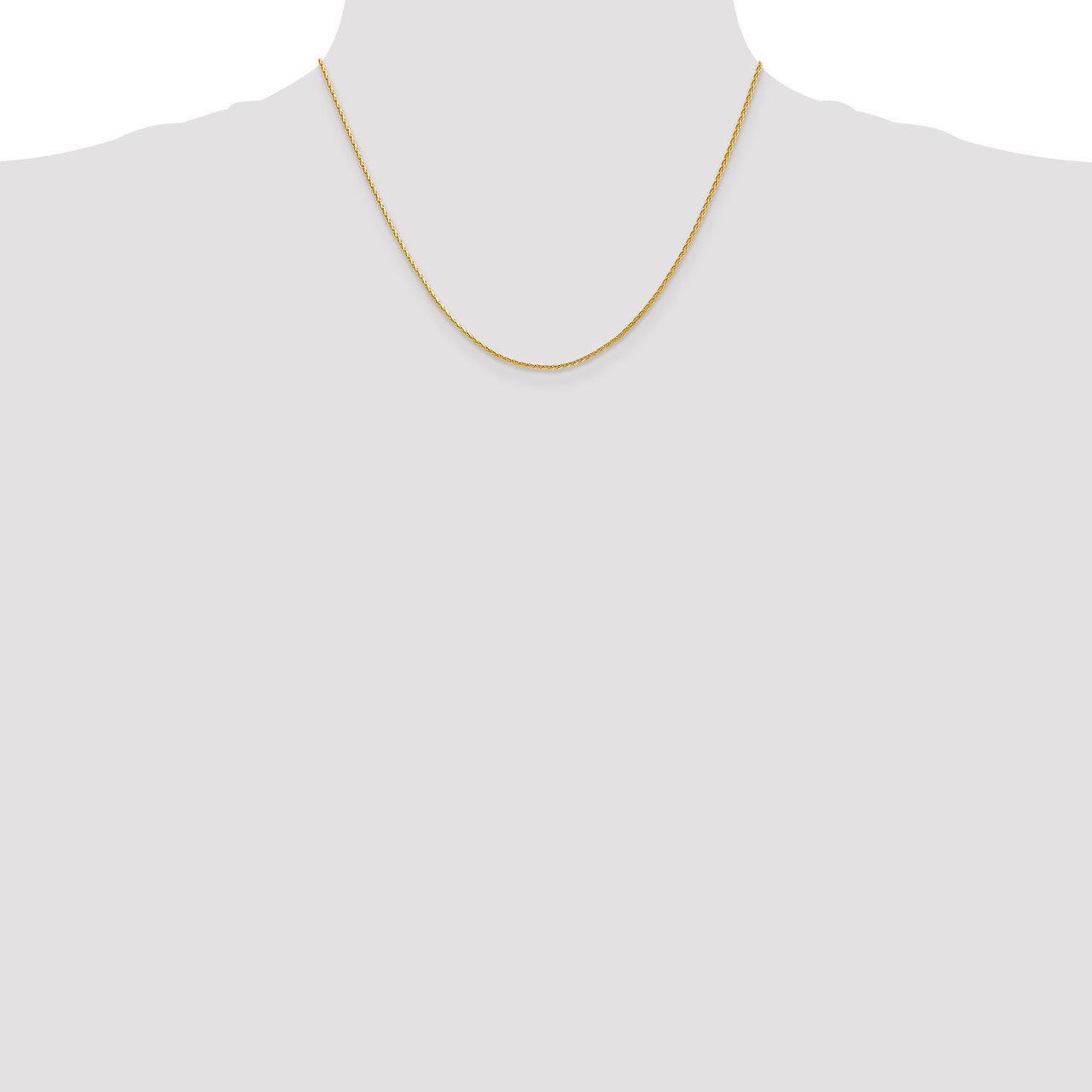 14K 1.5mm D/C Parisian Wheat Chain-1