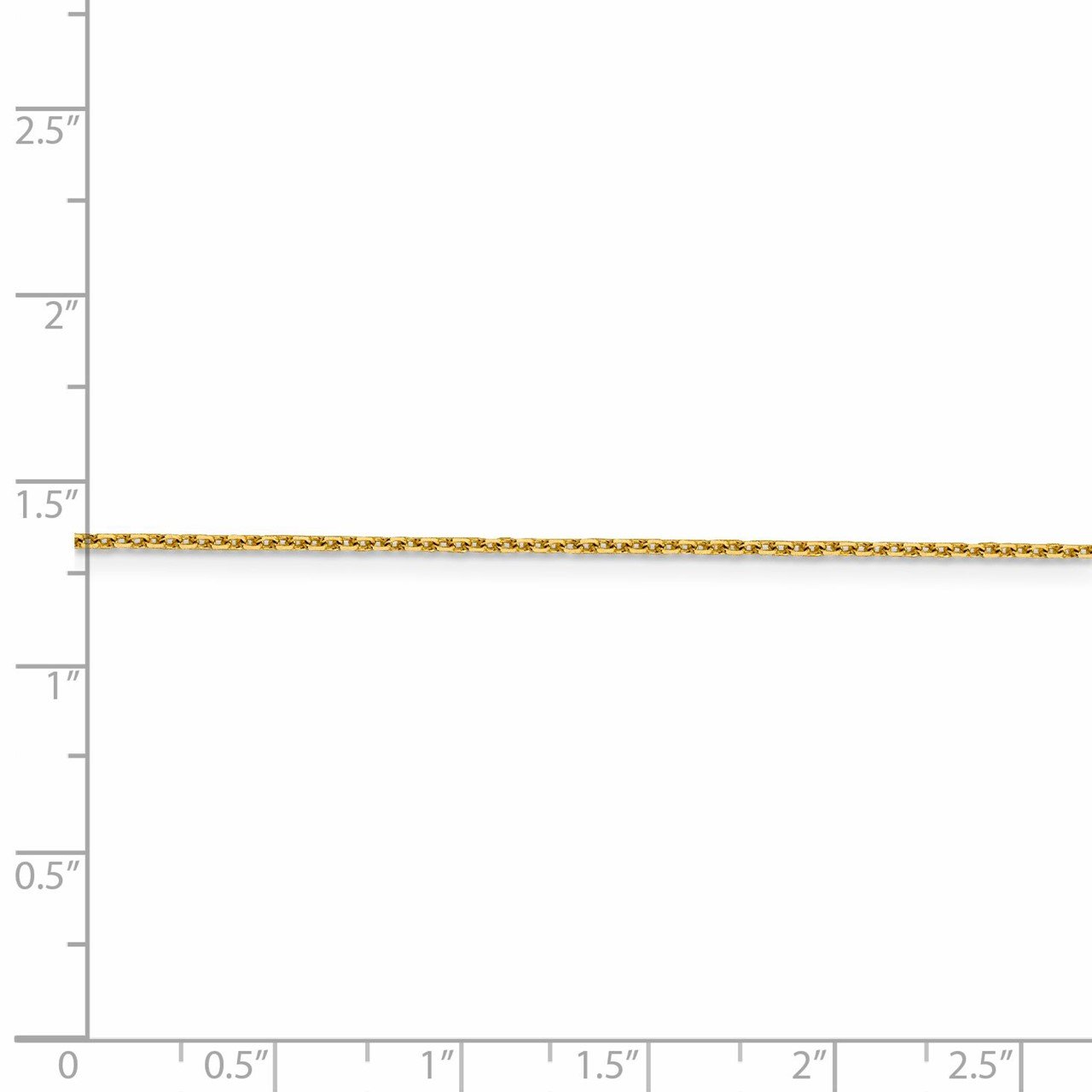 Leslie's 14K 1.25mm D/C Rolo Chain-4