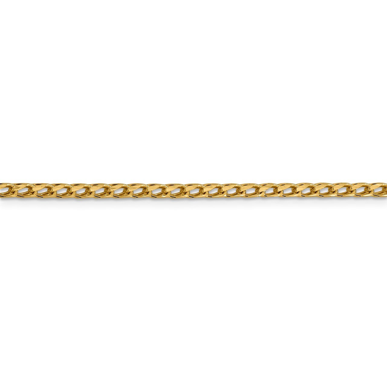 Leslie's 14K 2.45mm D/C Open Franco Chain-2