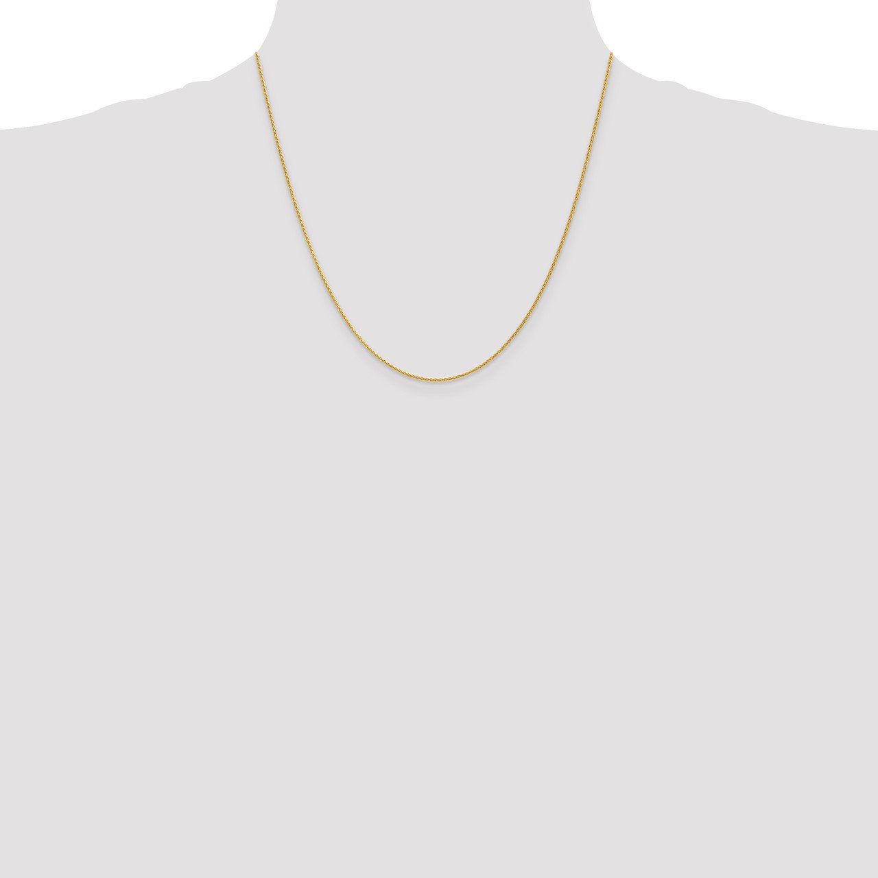 14k 1.2mm Parisian Wheat Chain-1