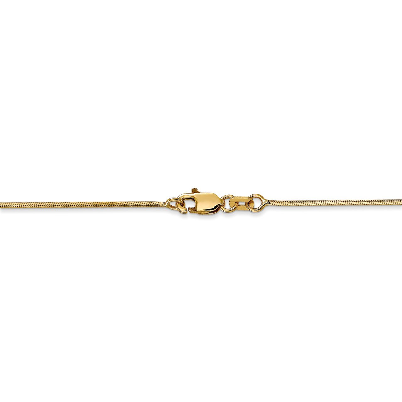 Leslie's 14K .9 mm D/C Octagonal Snake Chain-3