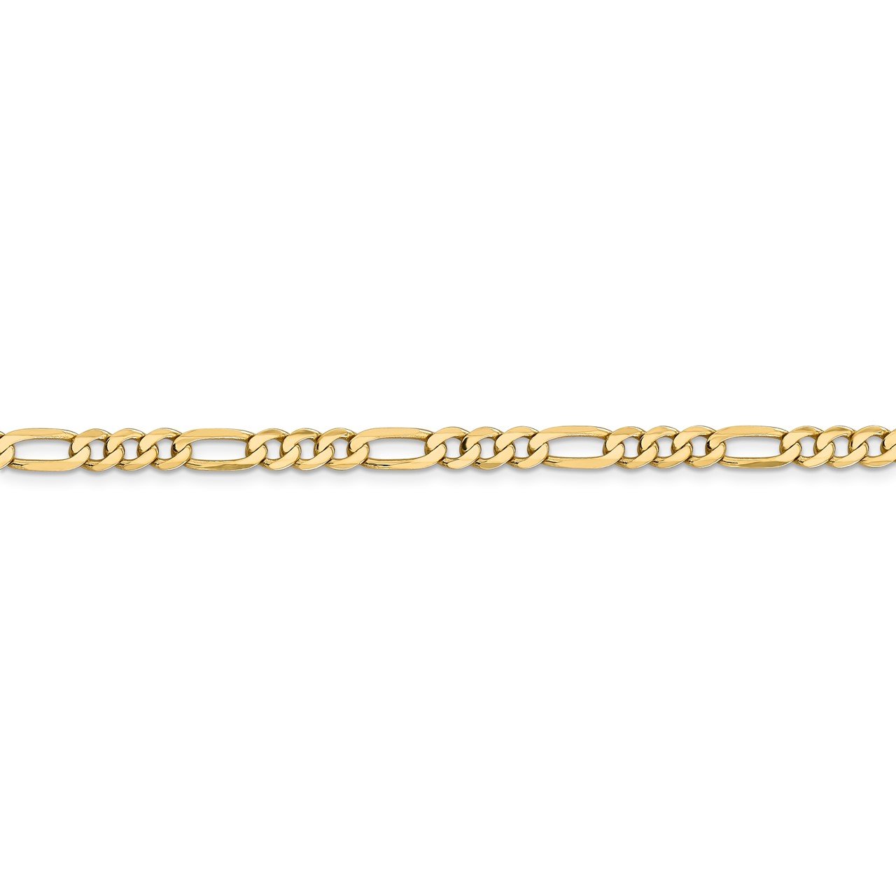 Leslie's 14K 4.75mm Flat Figaro Chain-2