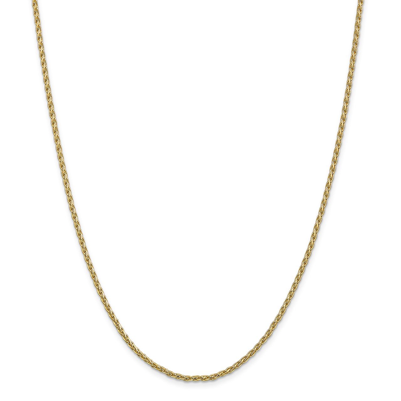 14k 2.25mm Parisian Wheat Chain