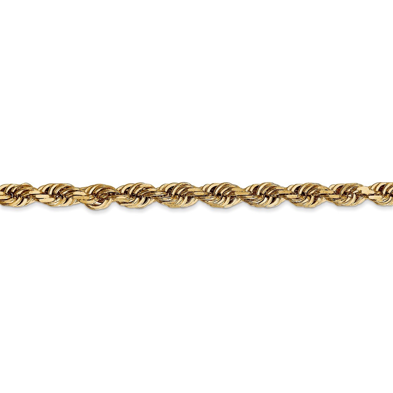 14k 4.5mm D/C Quadruple Rope Chain-2