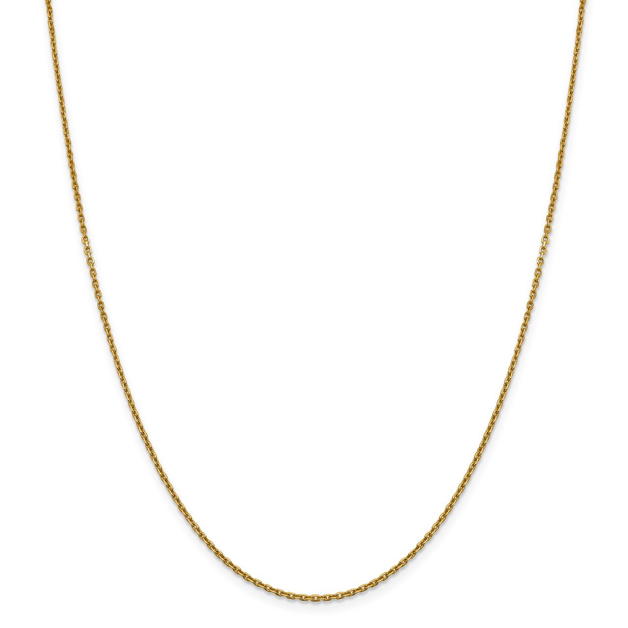 Leslie's 14K 1.5mm D/C Rolo Chain