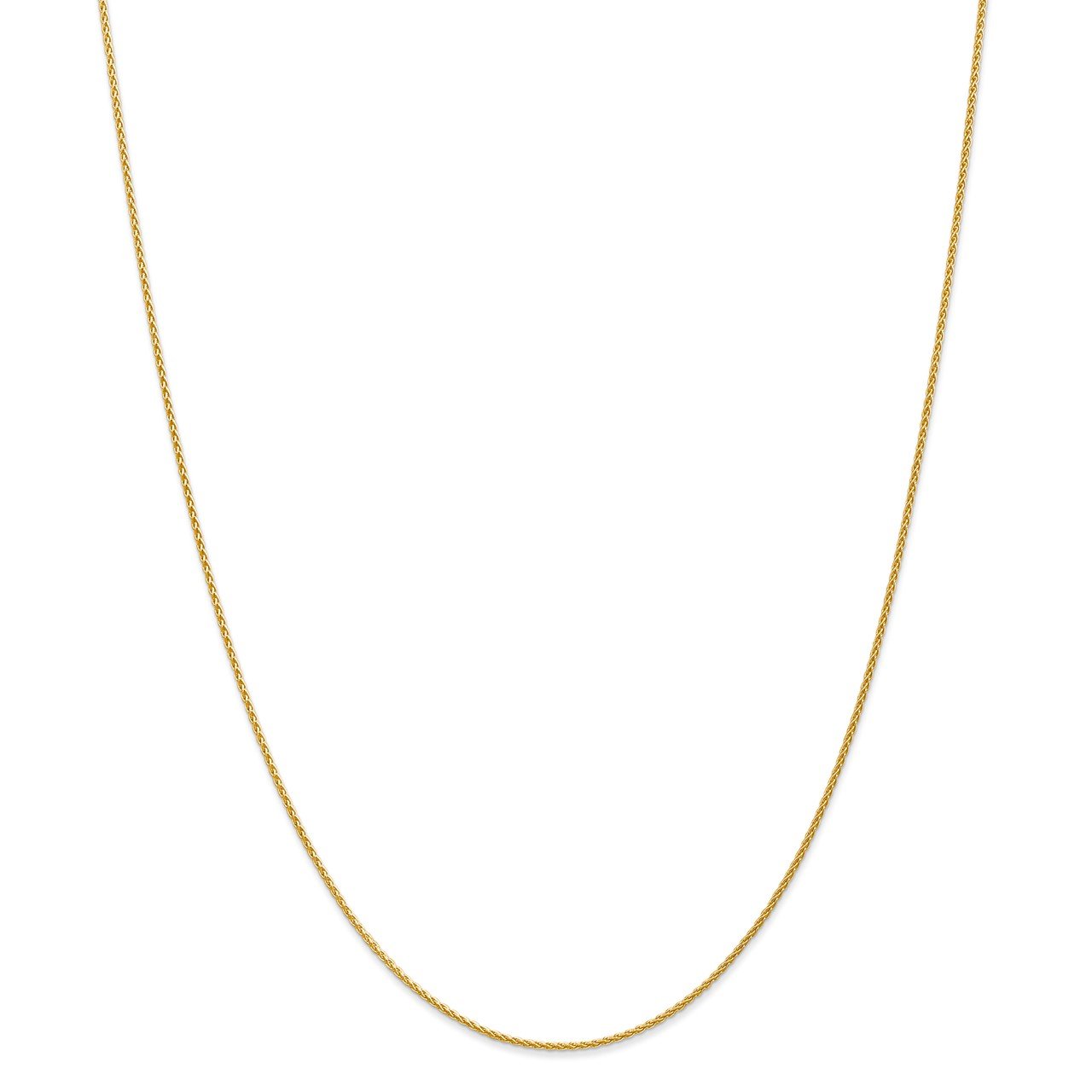 14k 1.2mm Parisian Wheat Chain