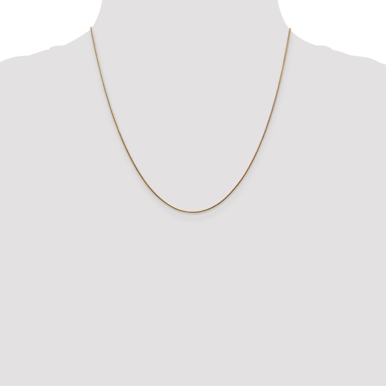 Leslie's 14K .8mm Round Snake Chain-1