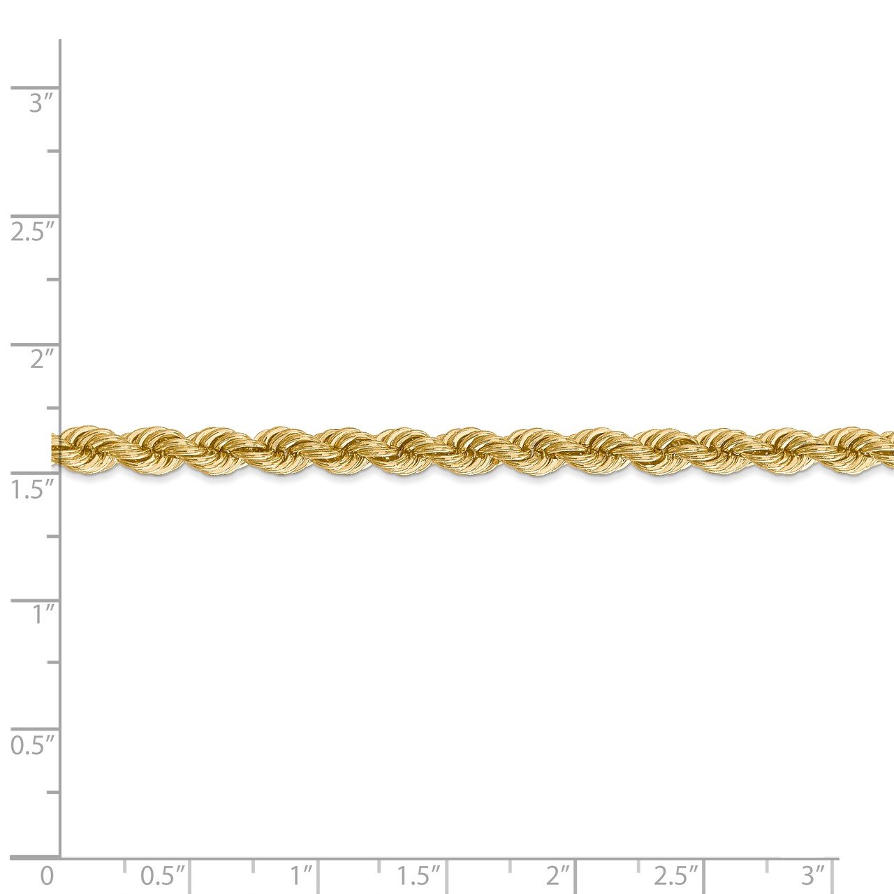 14k 5mm Regular Rope Chain-4