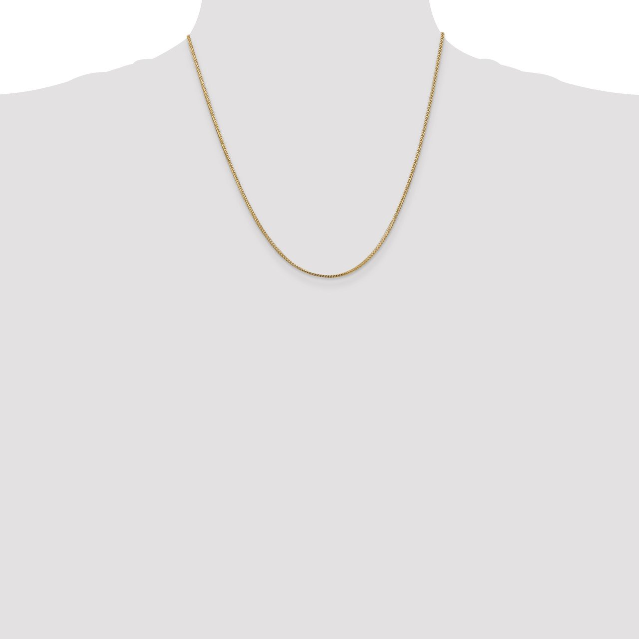 14k 1mm Franco Chain-1