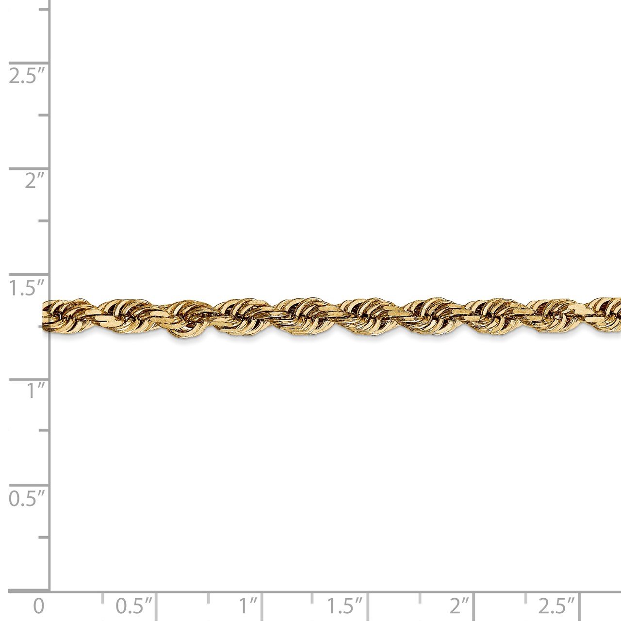 14k 4.5mm D/C Quadruple Rope Chain-4
