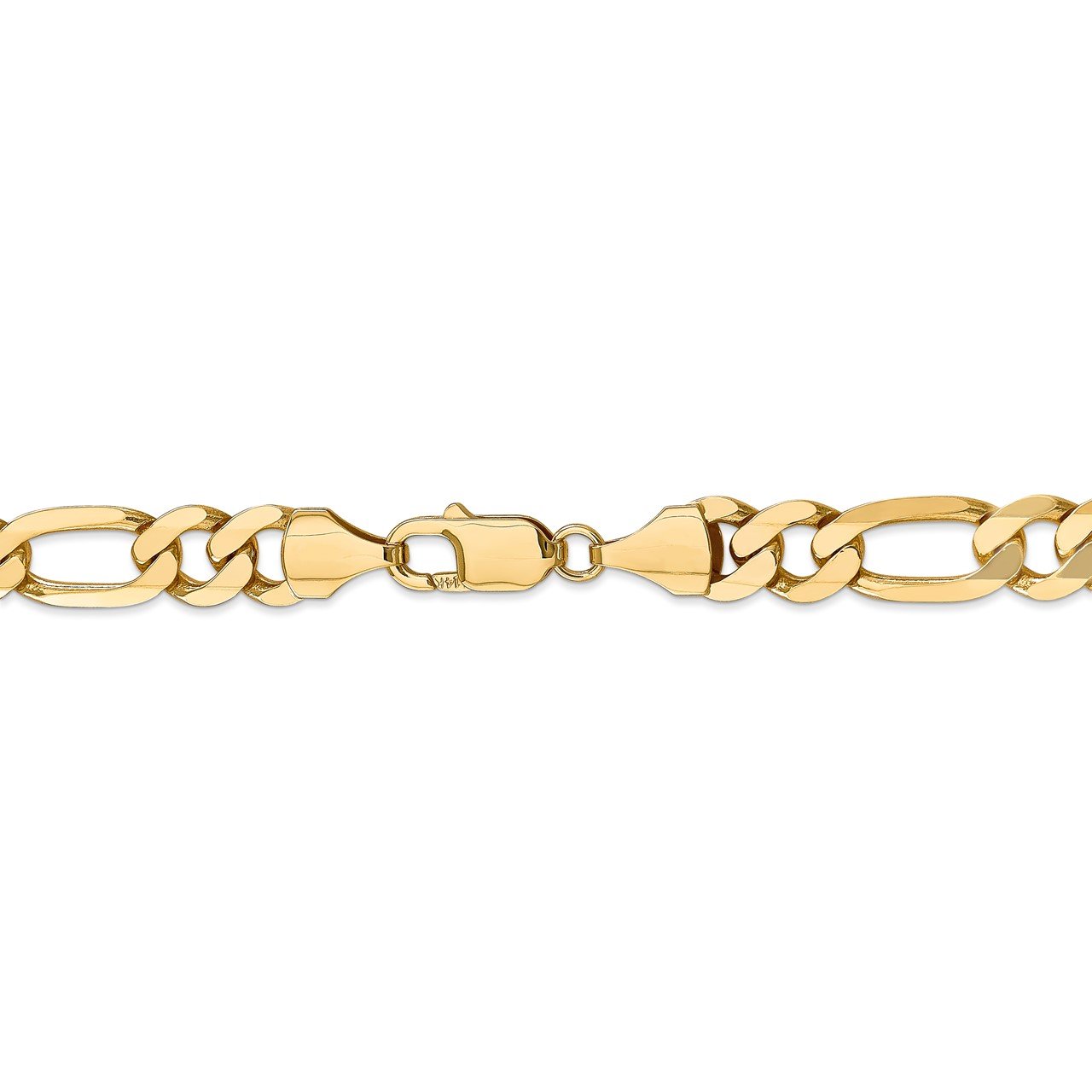 Leslie's 14K 8.75mm Flat Figaro Chain-3