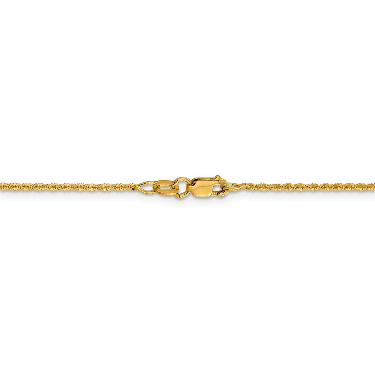 Leslie's 14K 1.5mm Cyclone Chain-3