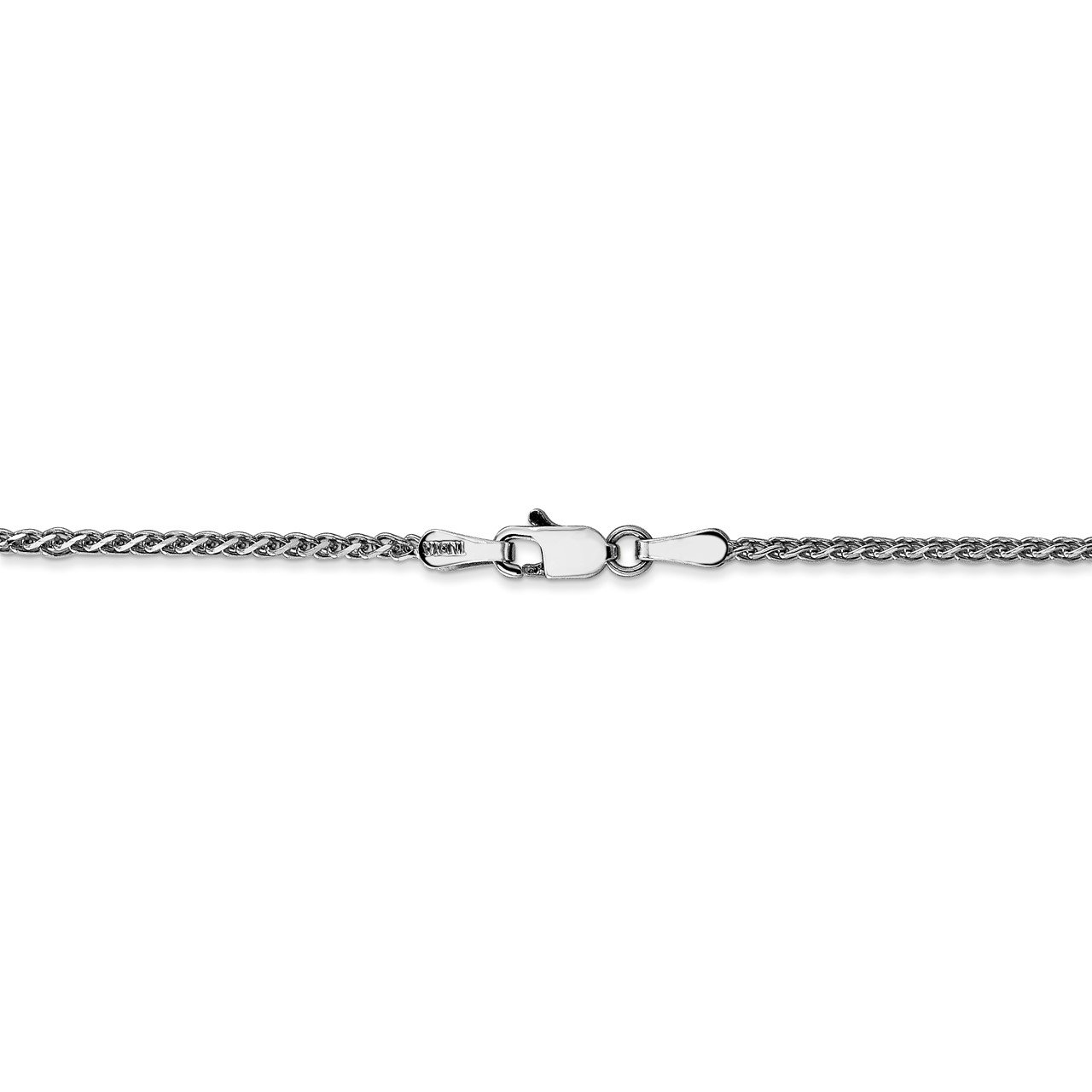 14k WG 1.4mm D/C Spiga Chain-3