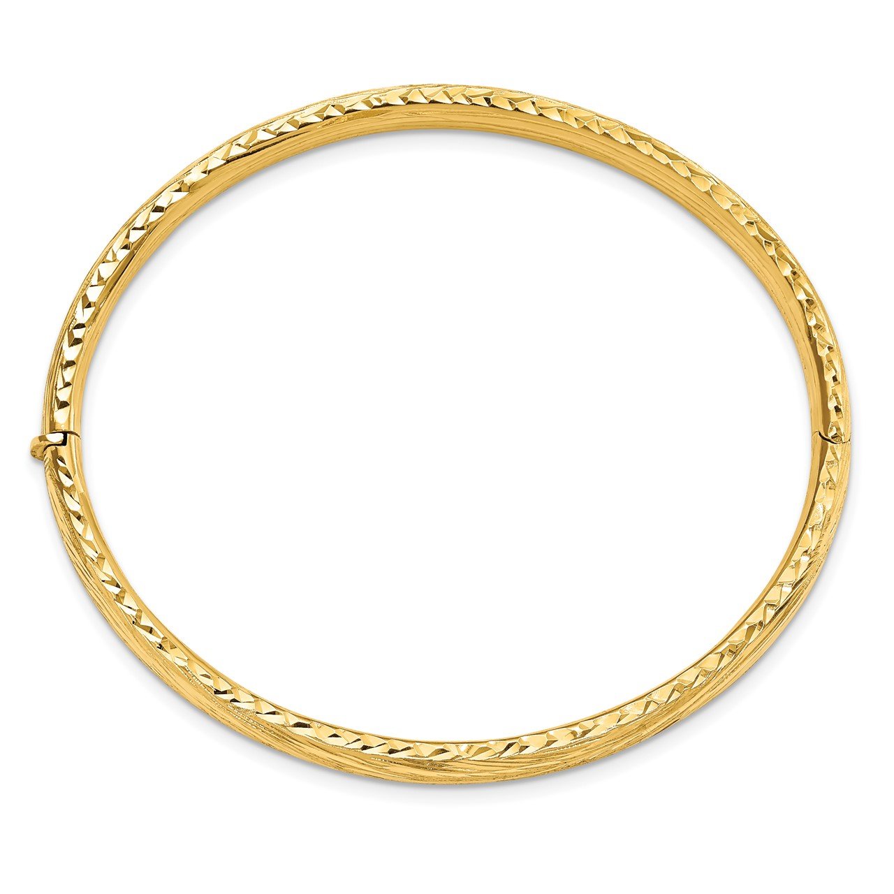 Leslie's 14K D/C Bangle-1