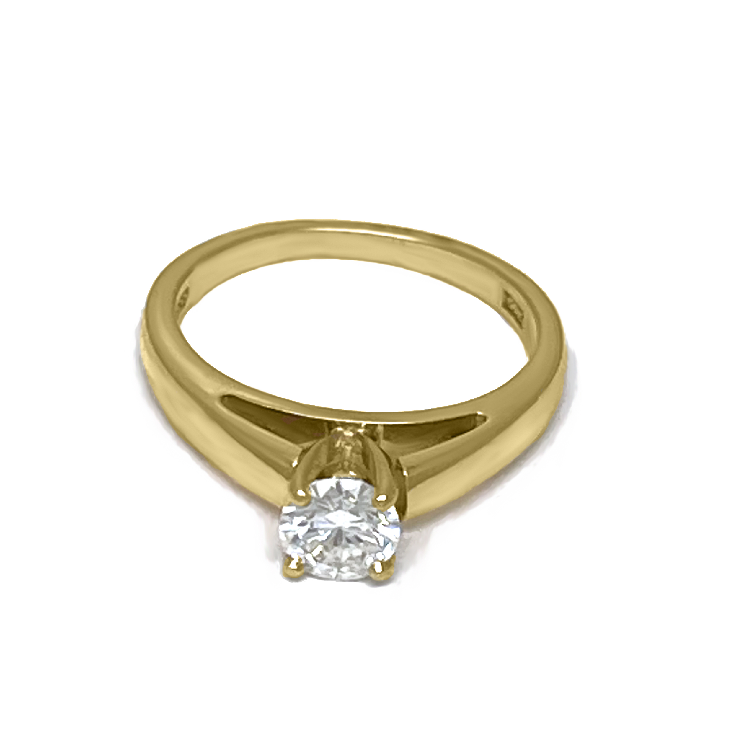 18K Yellow Gold Natural Diamond-1