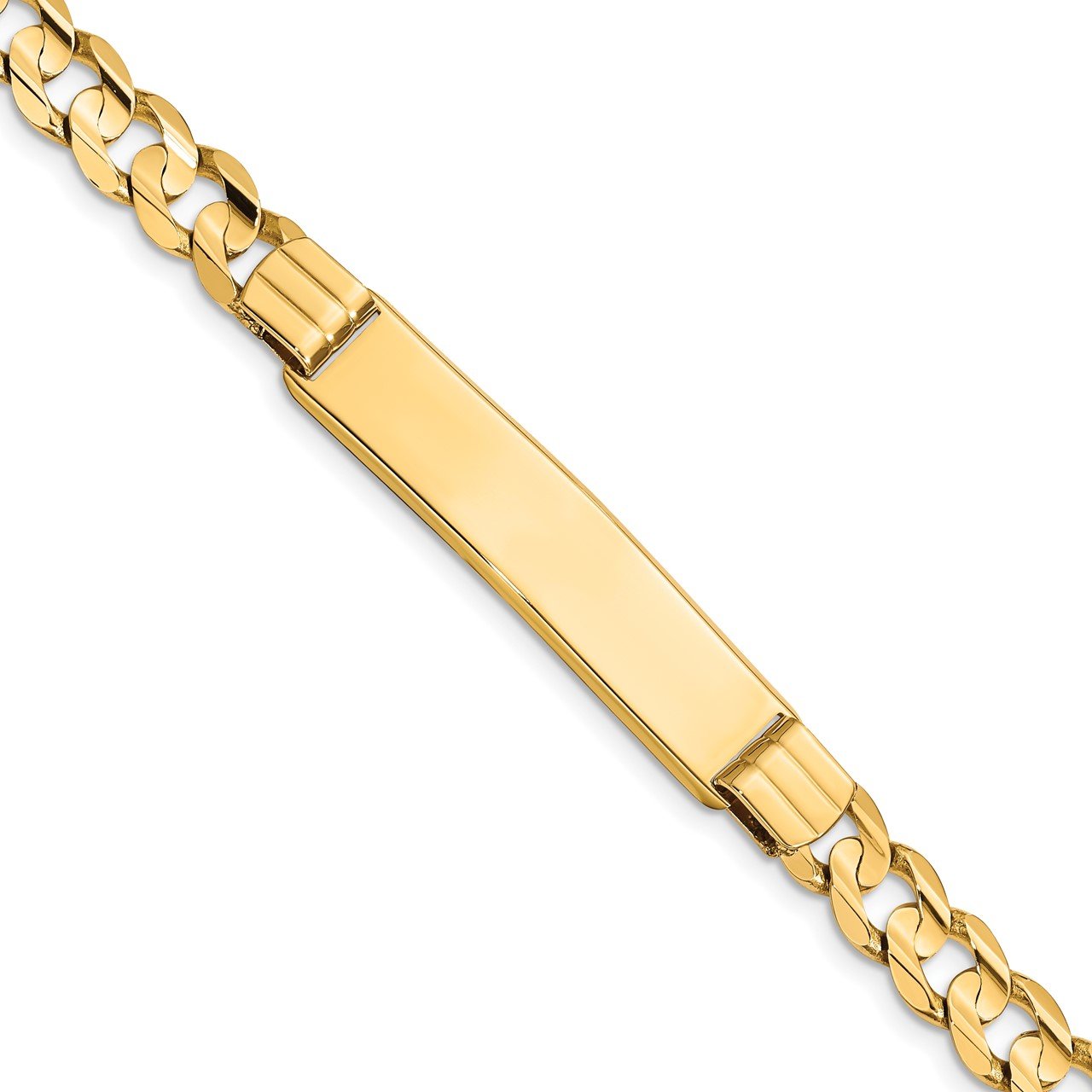 14k Curb ID Bracelet