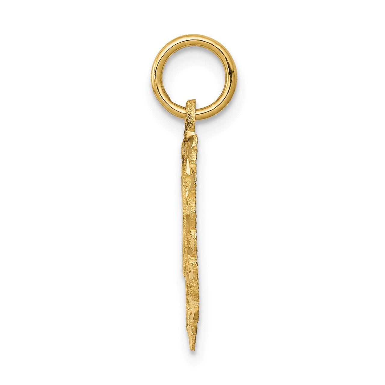 14k 20 in Heart Charm-1