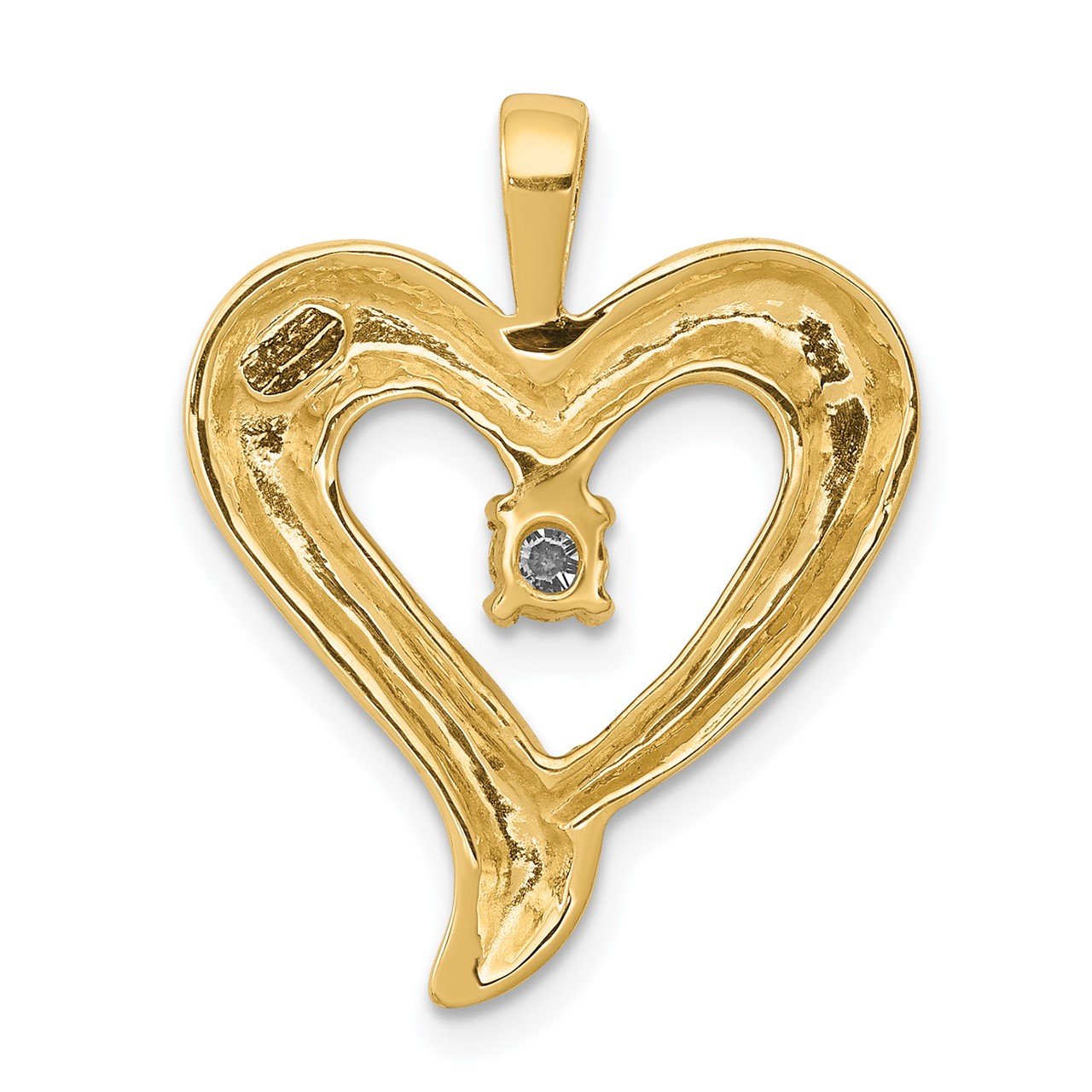 14k Heart Pendant Mounting-3