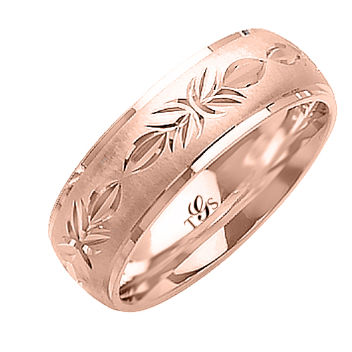 14k White / Yellow / Rose Gold Band-1