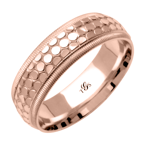 14k White / Yellow / Rose Gold Band-1