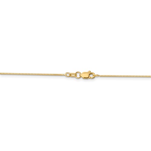 Leslie's 14K .8mm Box with Lobster Clasp Chain-2