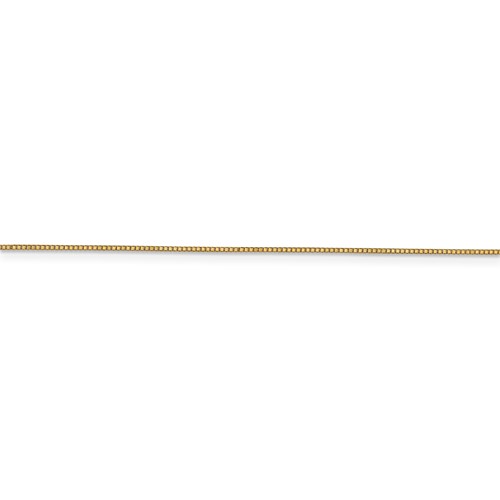 Leslie's 14K .7mm Box with Lobster Clasp Chain