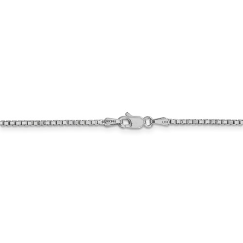 14k WG 1.5mm Box Chain-2