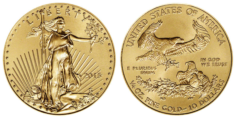 American Eagle $10 Quarter Ounce Gold Coin