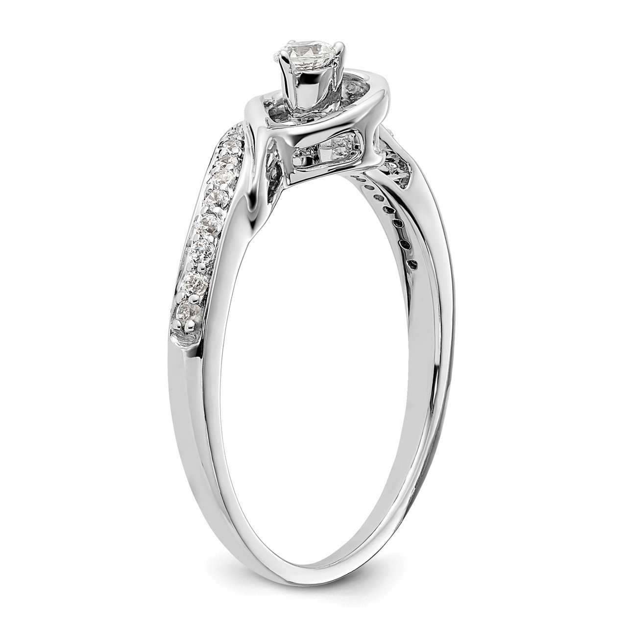 14kw Lab Grown Diamond SI1/SI2, G H I, Promise Ring-5
