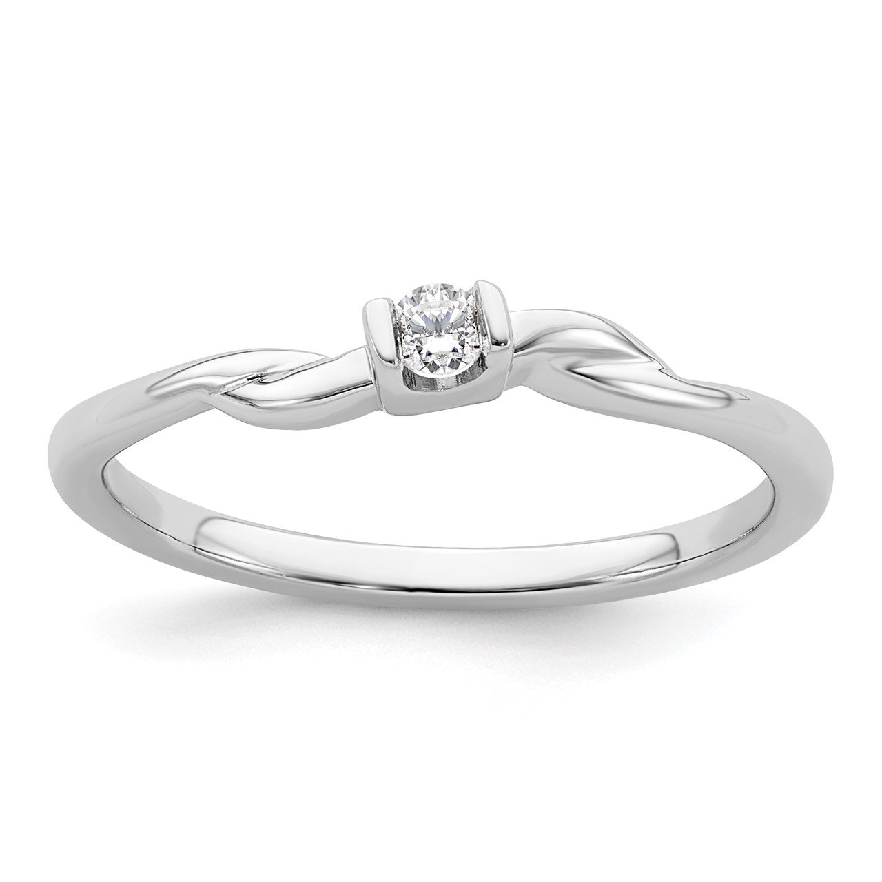 14kw Lab Grown Diamond SI1/SI2, G H I, Promise Ring