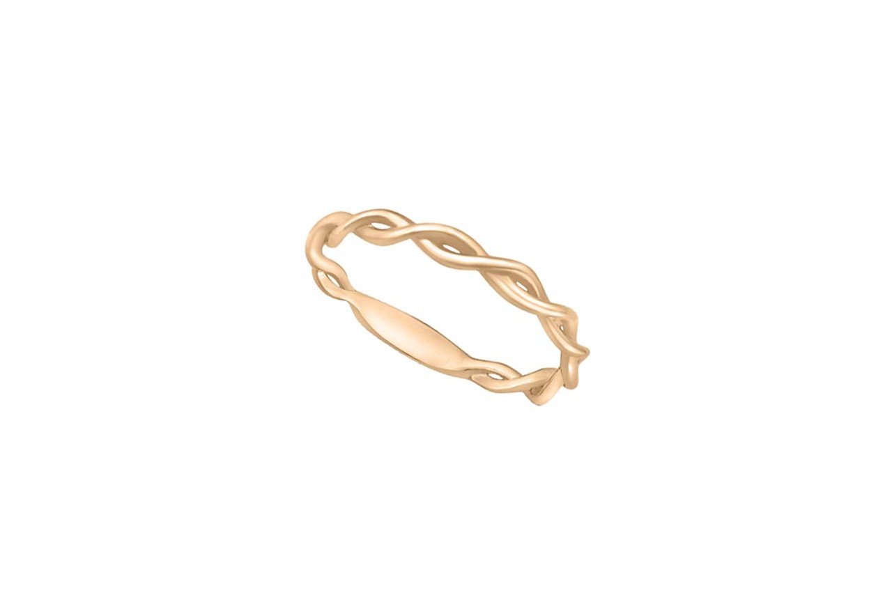 14KR STACKABLE BAND TWISTED NO DIAS