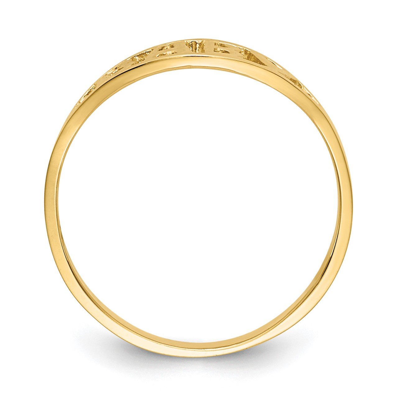 14k Polished Baby Ring-1