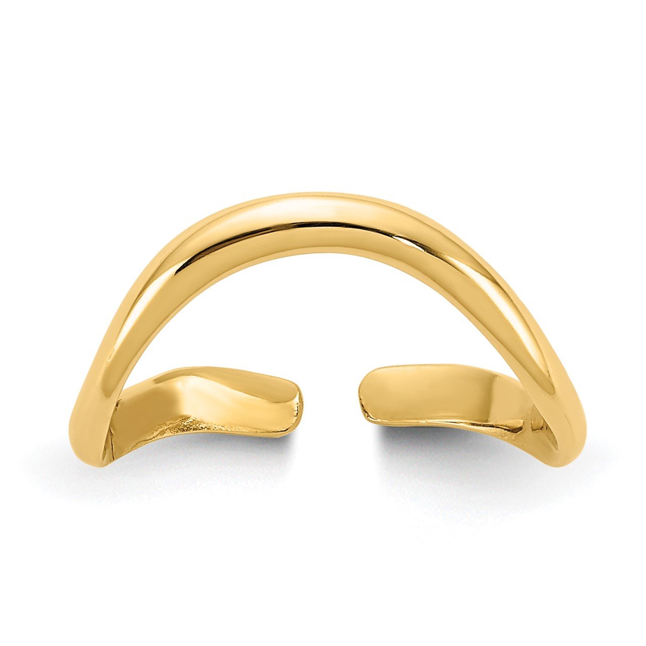 14k Polished Toe Ring