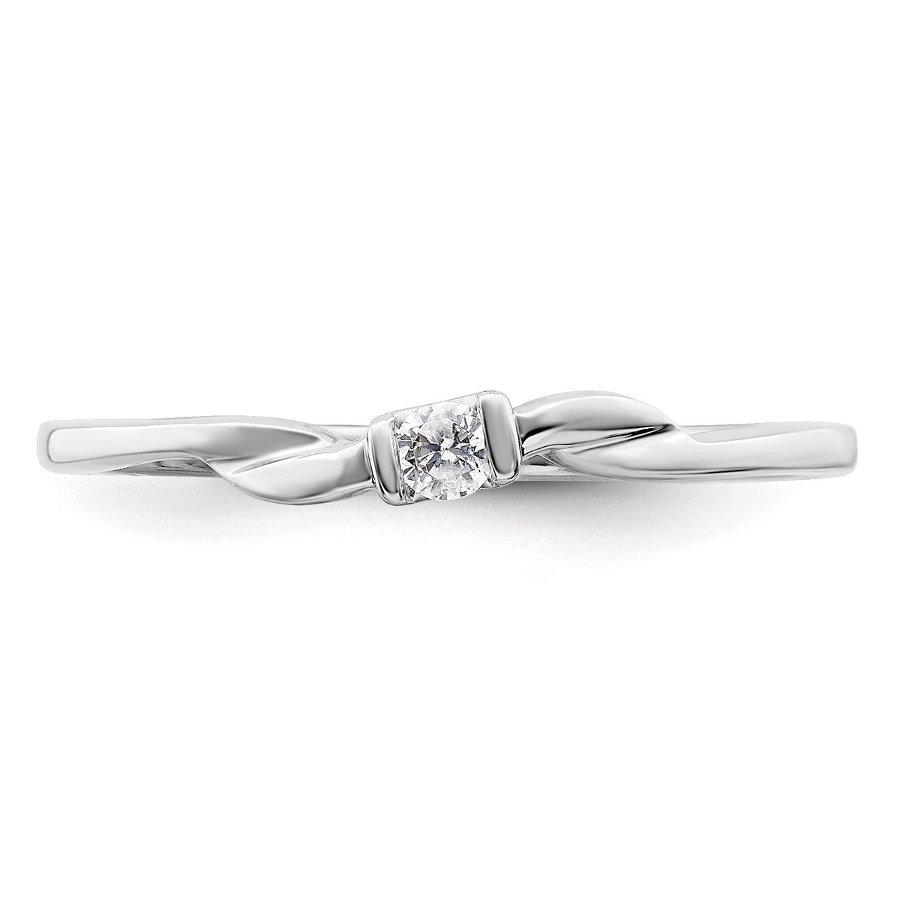 14kw Lab Grown Diamond SI1/SI2, G H I, Promise Ring-3