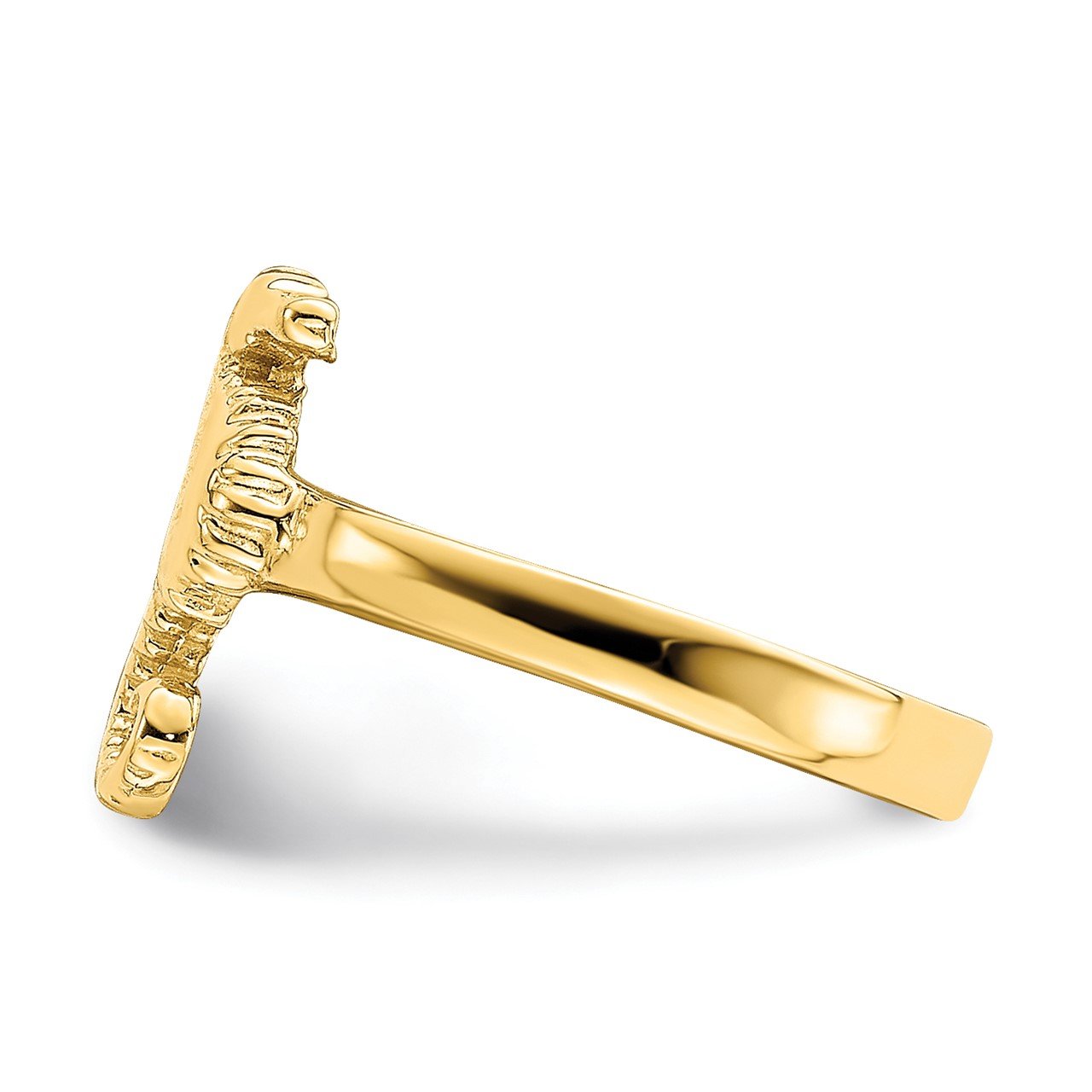 14K Adjustable Seahorse Toe Ring-3