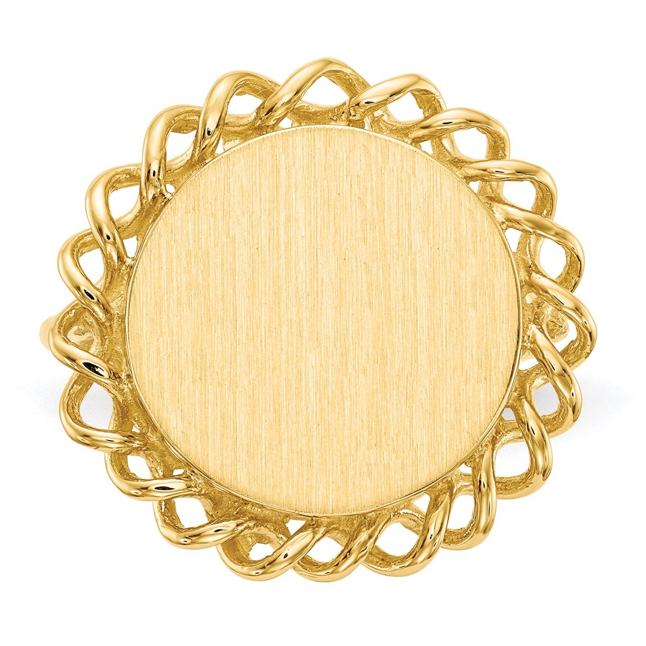 14k 14.5x15.0mm Open Back Signet Ring-3