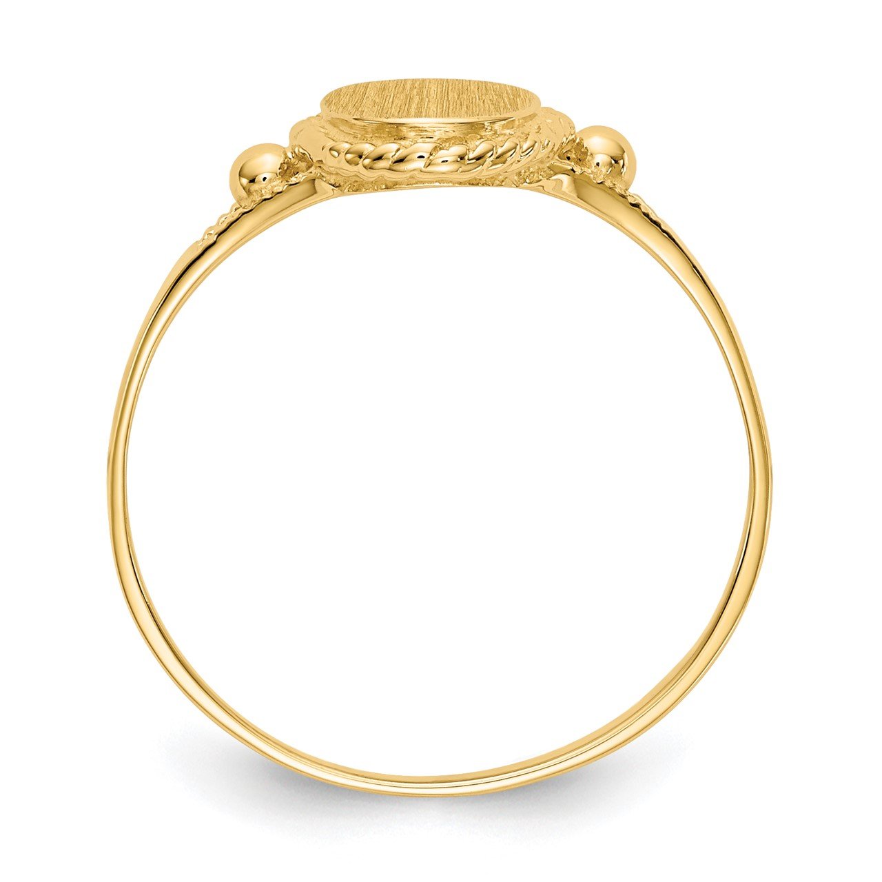 14k Childs Fancy Signet Ring-1