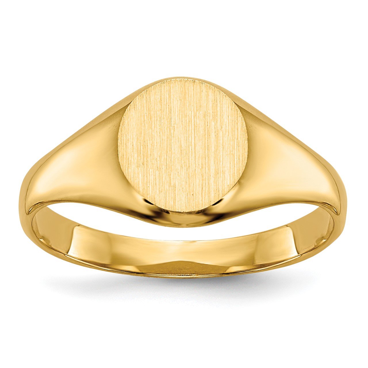 14k Childs Signet Ring