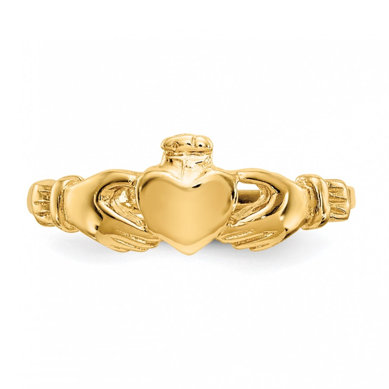 14k Madi K Claddagh Baby Ring-3