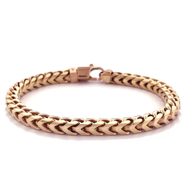 18k Rose Gold Men's Bracelet