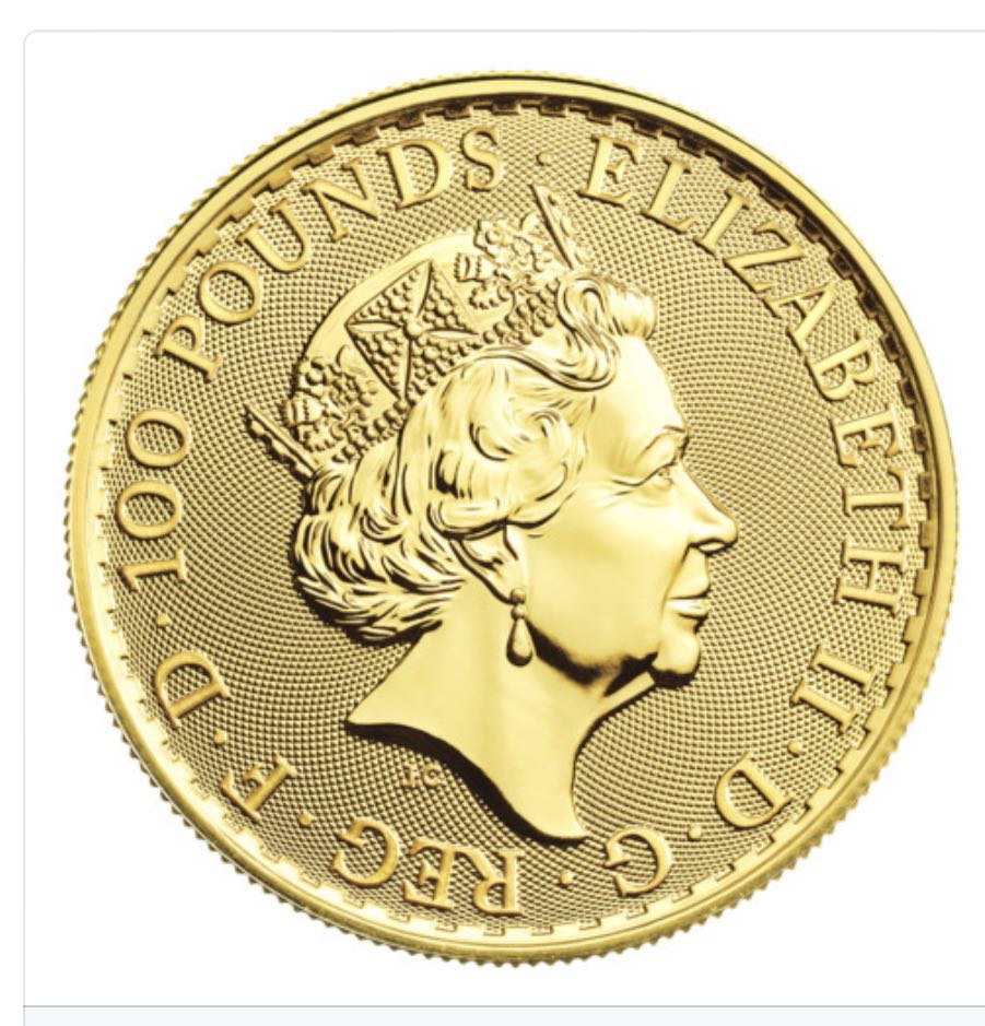 1 Oz Elizabeth II Gold Coin